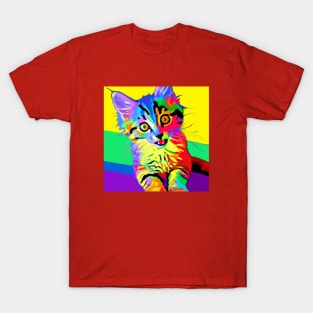 Pop Art Kitten T-Shirt